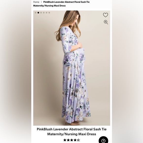 PinkBlush Maternity Dress - Picture 2 of 5